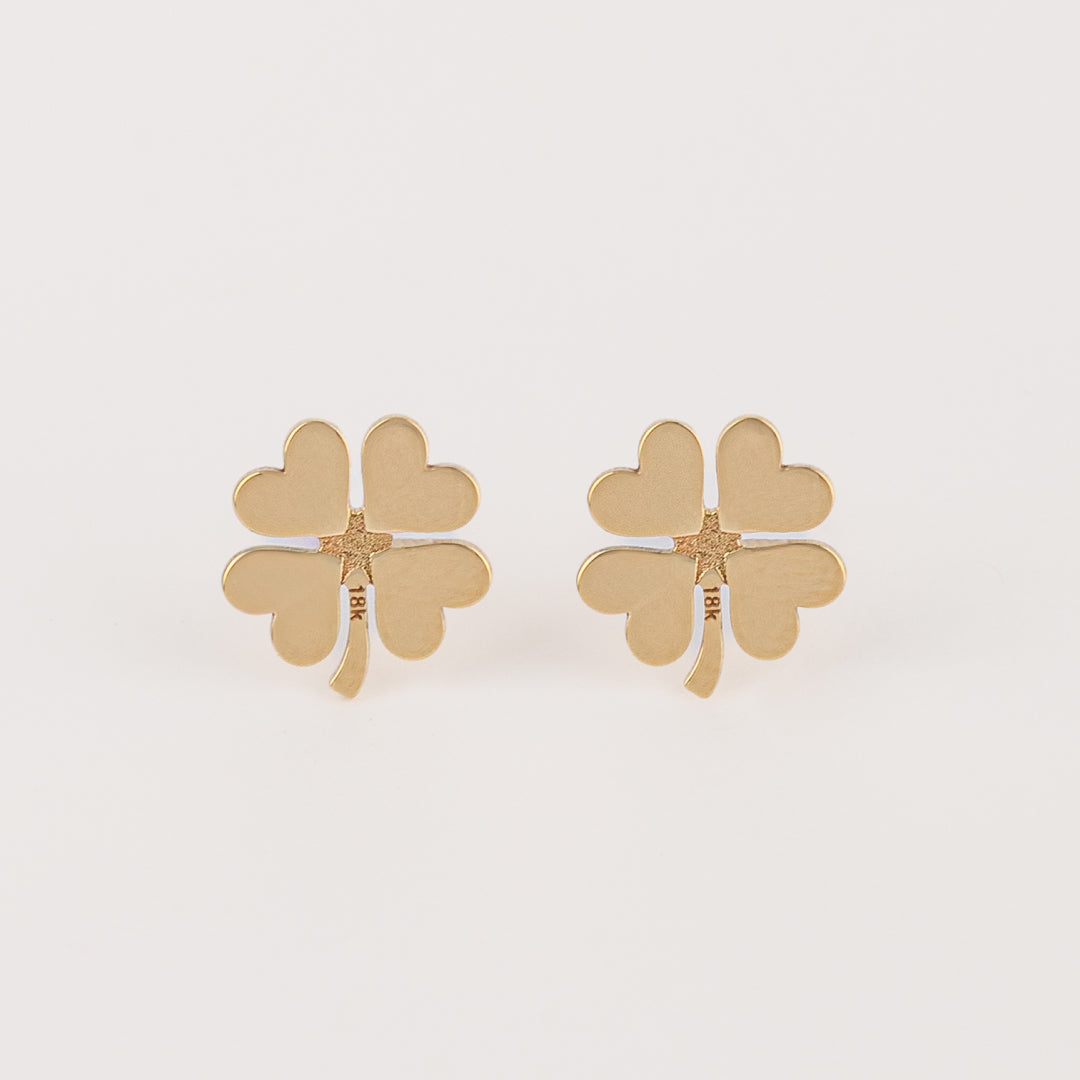 Aretes Cuatro Deseos Oro 18k