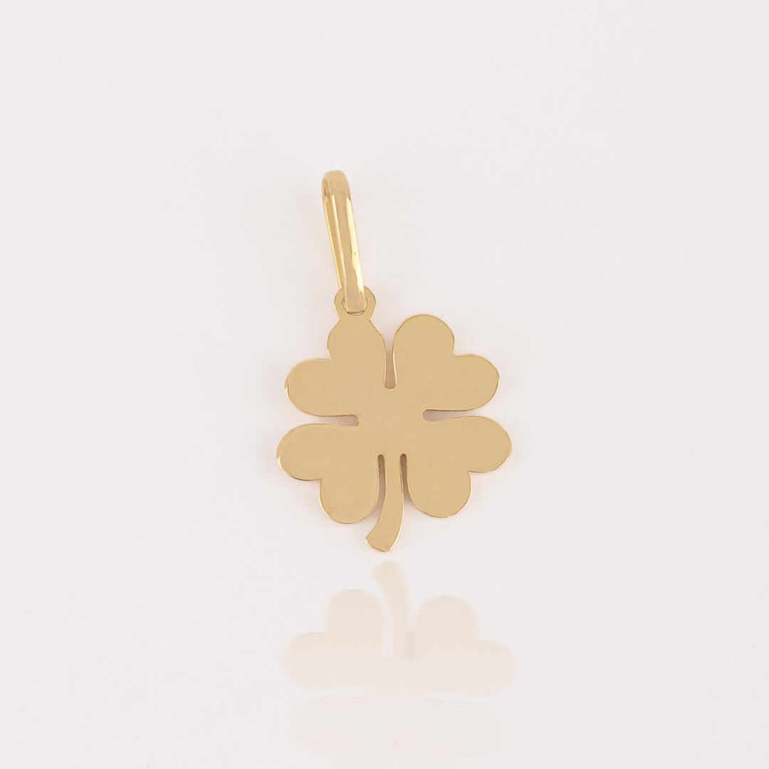 Dije Trebol Oro 18K