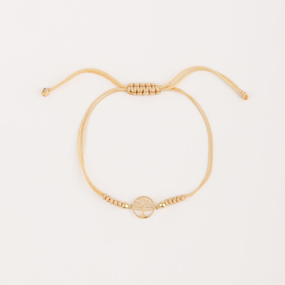 Pulsera Lia Snake Árbol de la abundancia Oro 18k