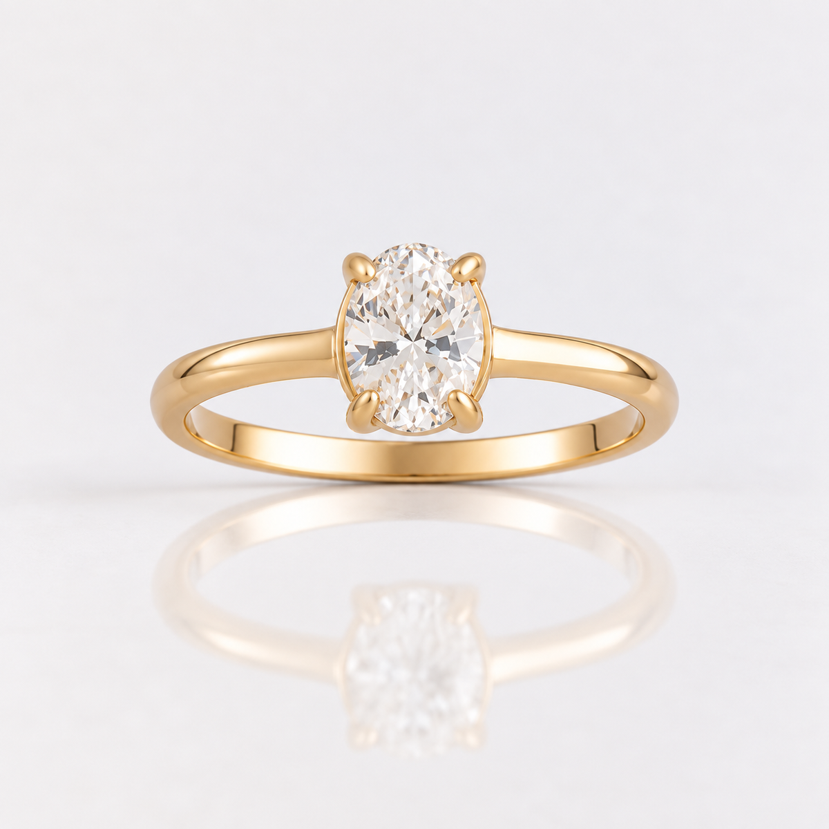 Anillo De Compromiso ORO 18K