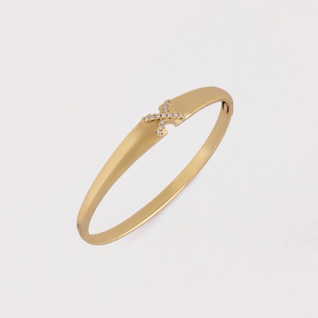 Brazalete X strass