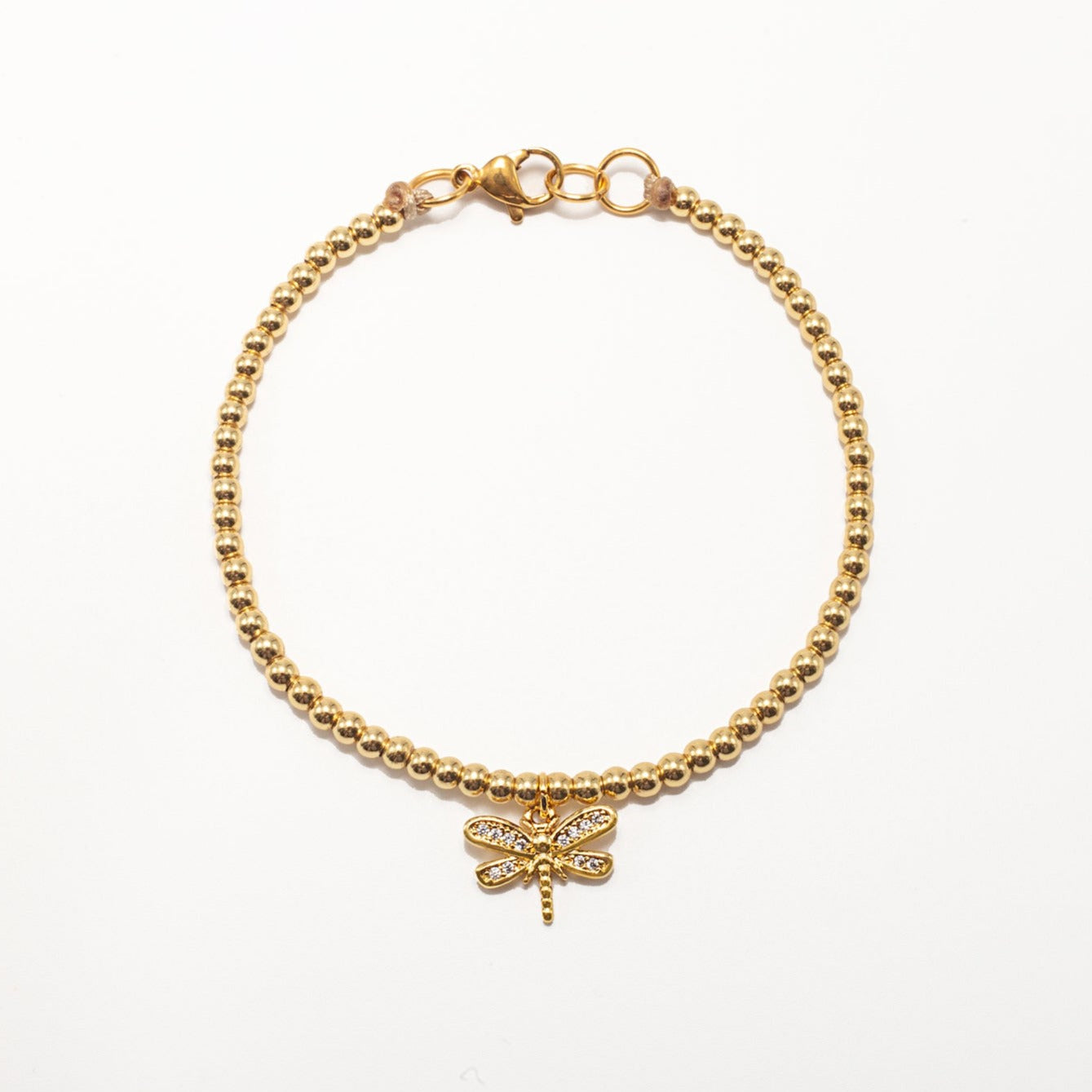 Pulsera Sole Esfera Broche Libélula Strass