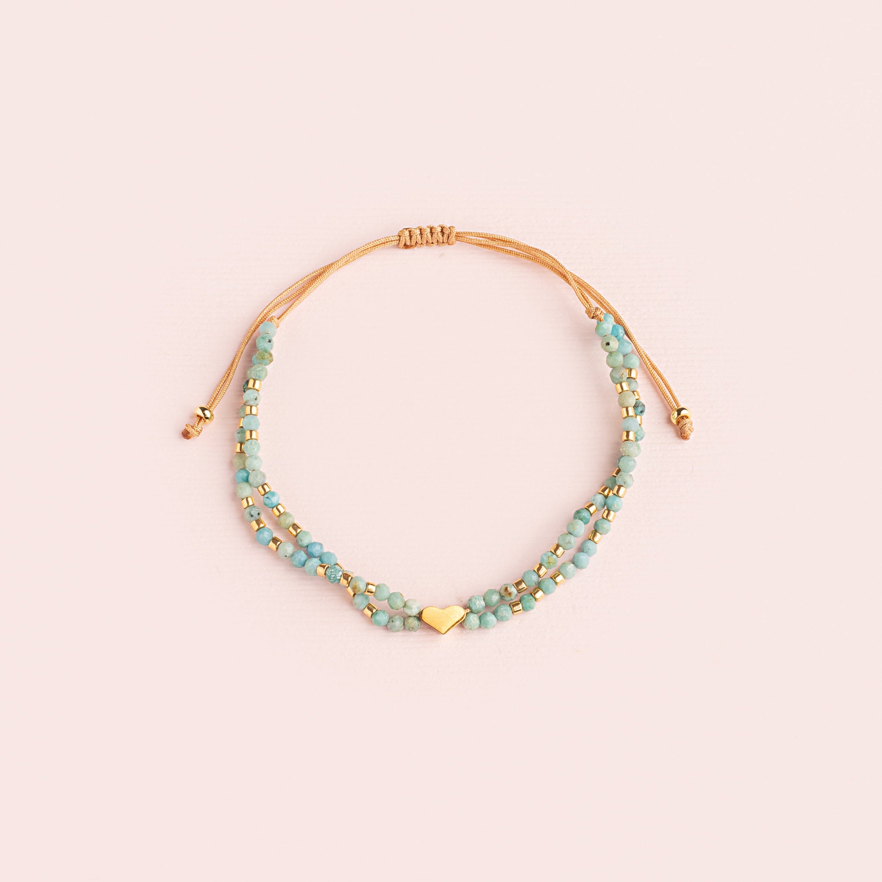 Pulsera Vera Doble - Corazón