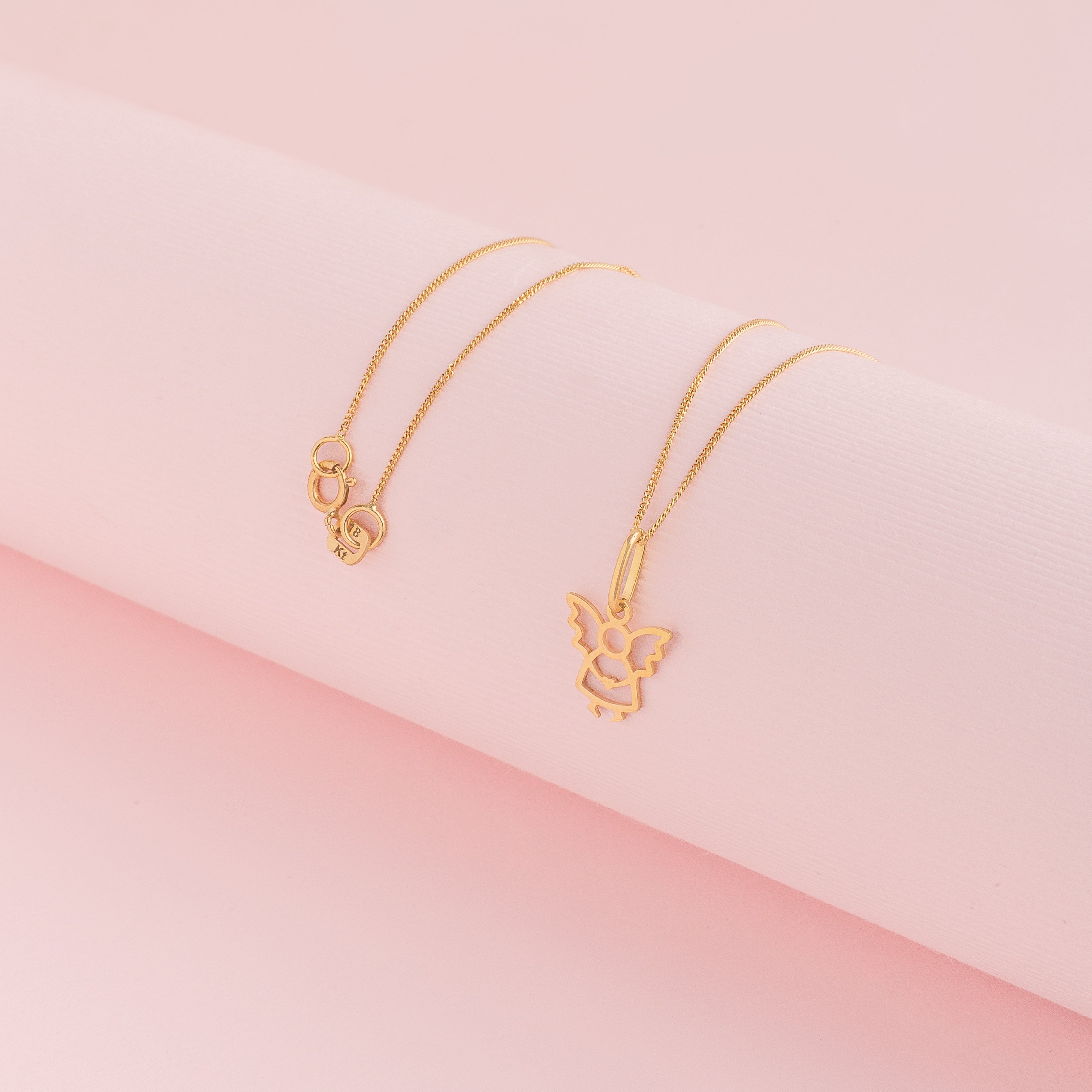 Collar Angelito Oro 18k