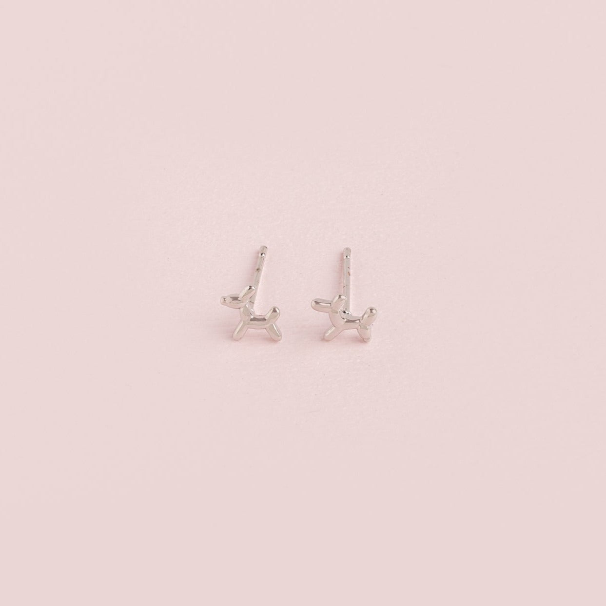 Aretes Plateado Mini Dog Lover