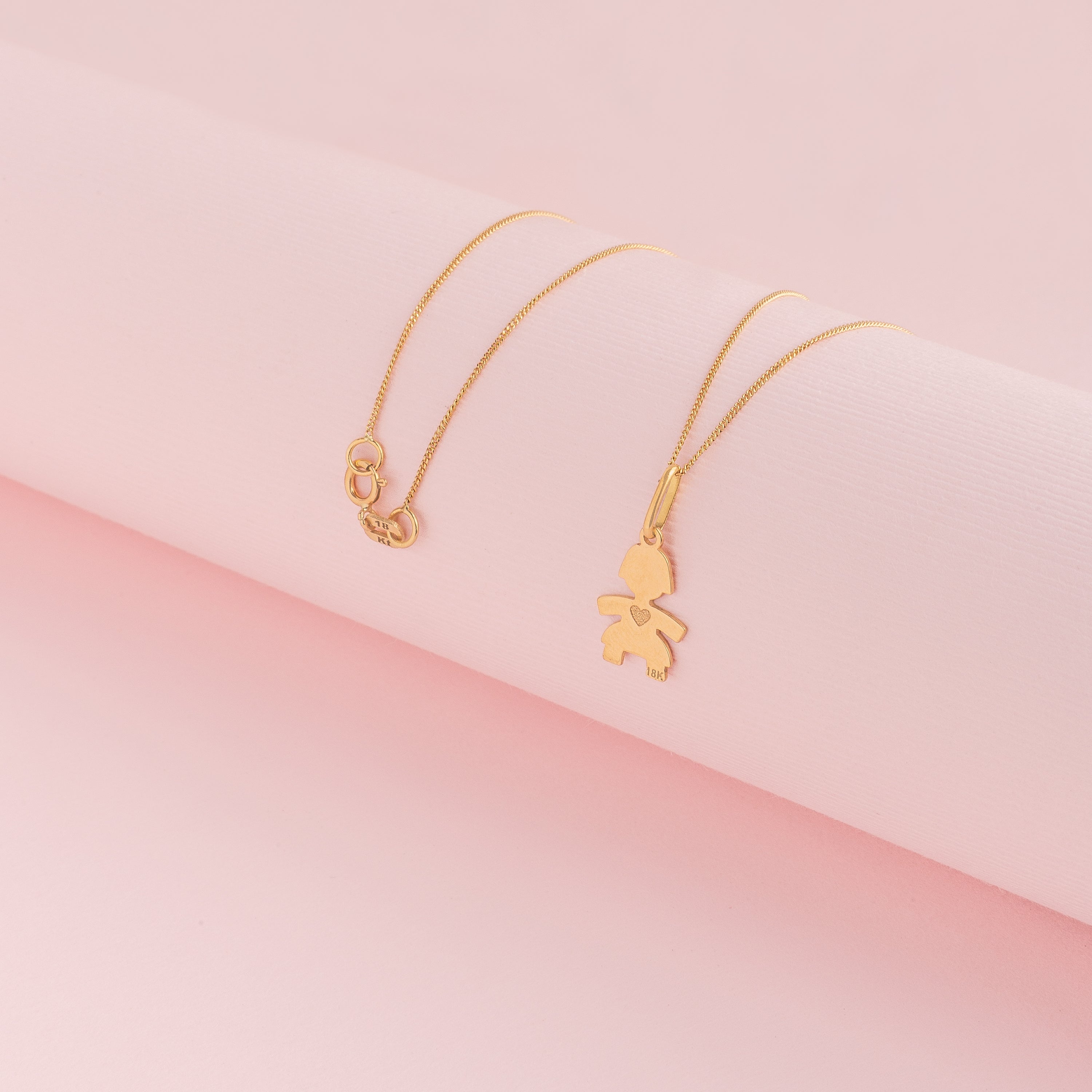 Collar De Niña Oro 18k