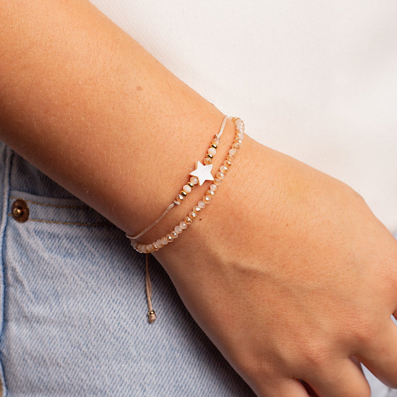Pulsera Isabella Estrella Nácar