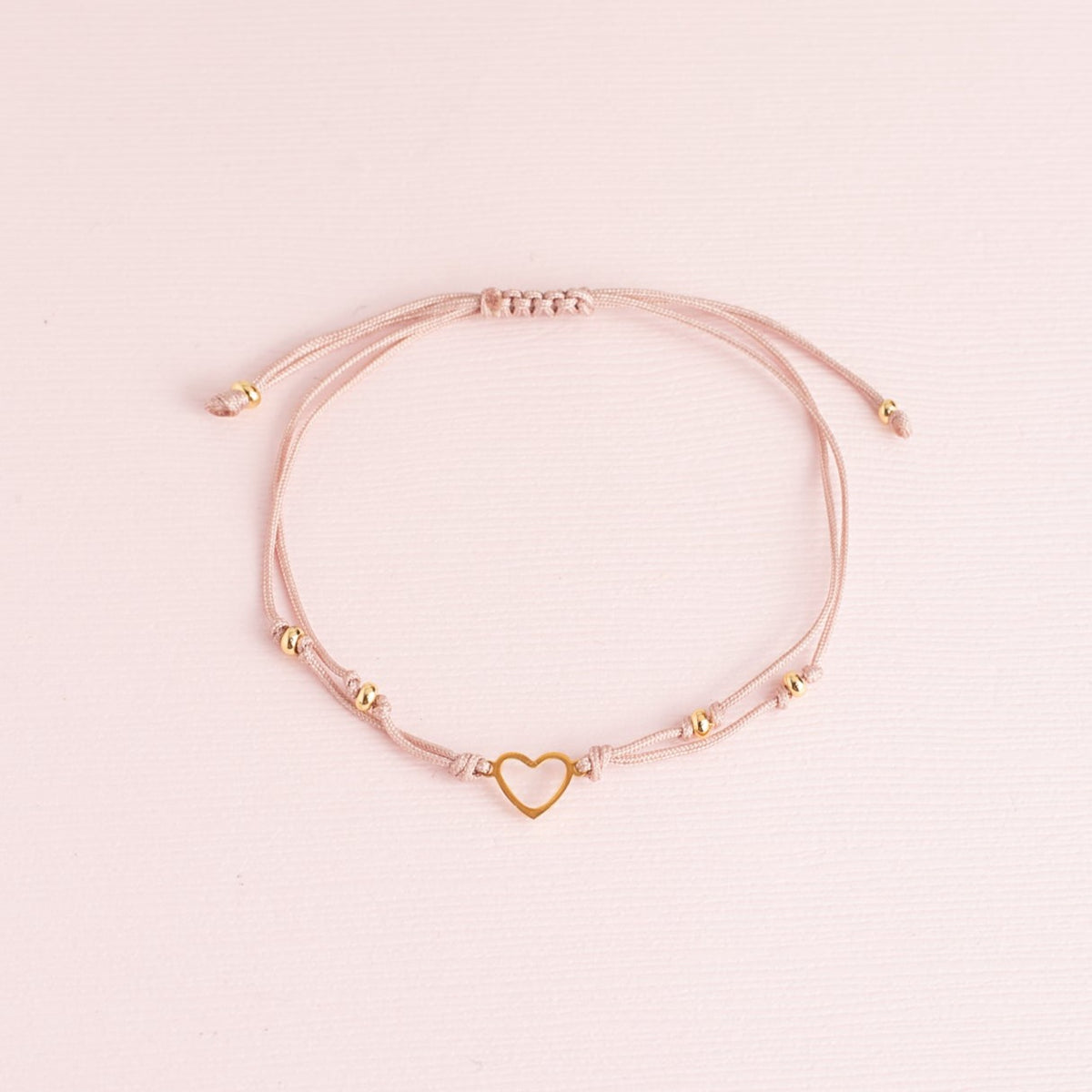 Pulsera Lia Doble Nudo Corazón