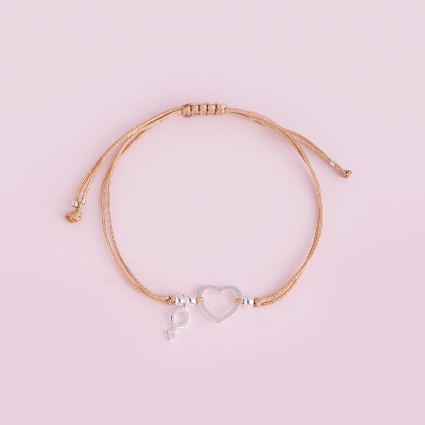 Pulsera Corazón Calado Mujer