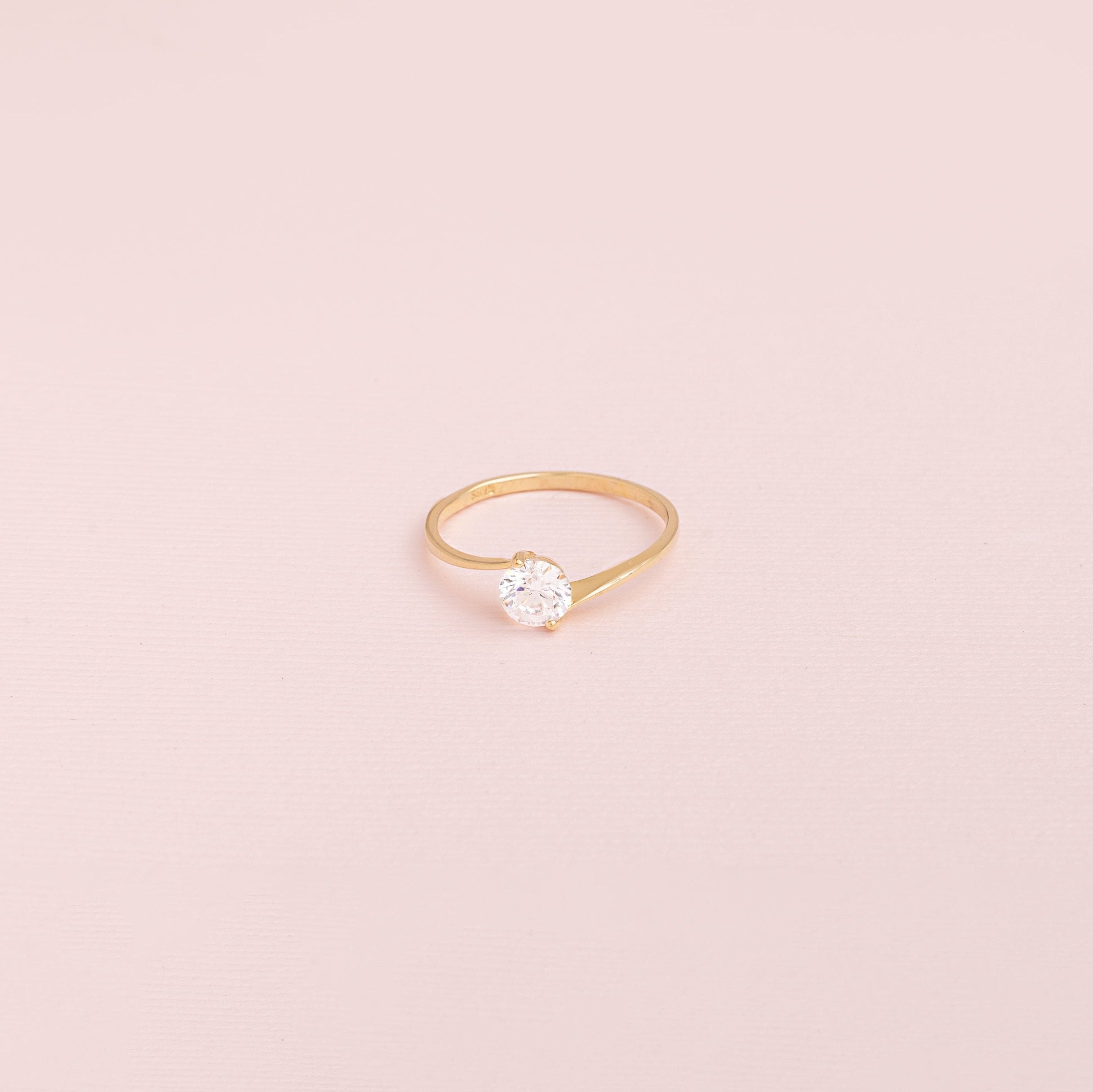 Anillo Brilliant Solitaire