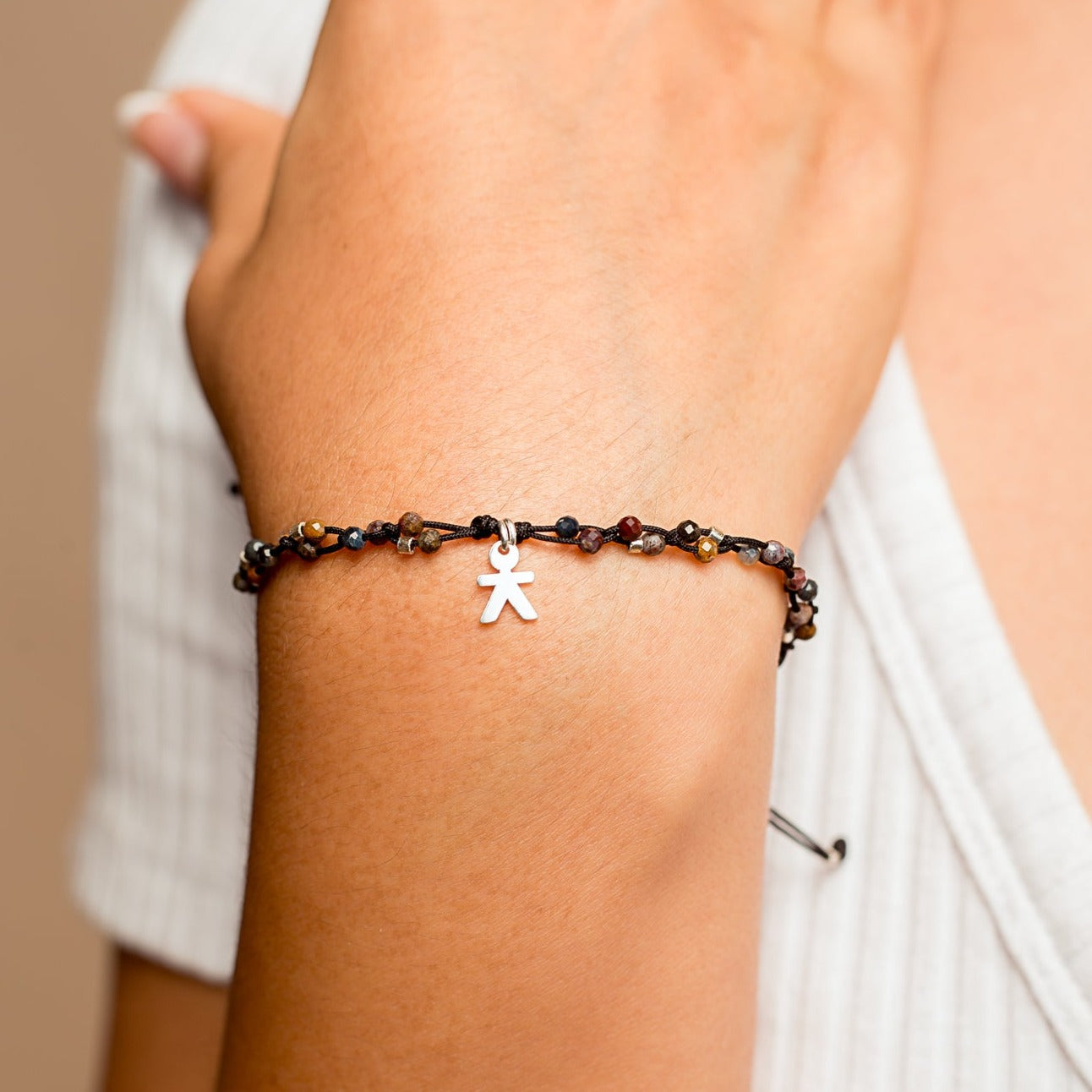 Pulsera Zoe Nature - Niño Plata