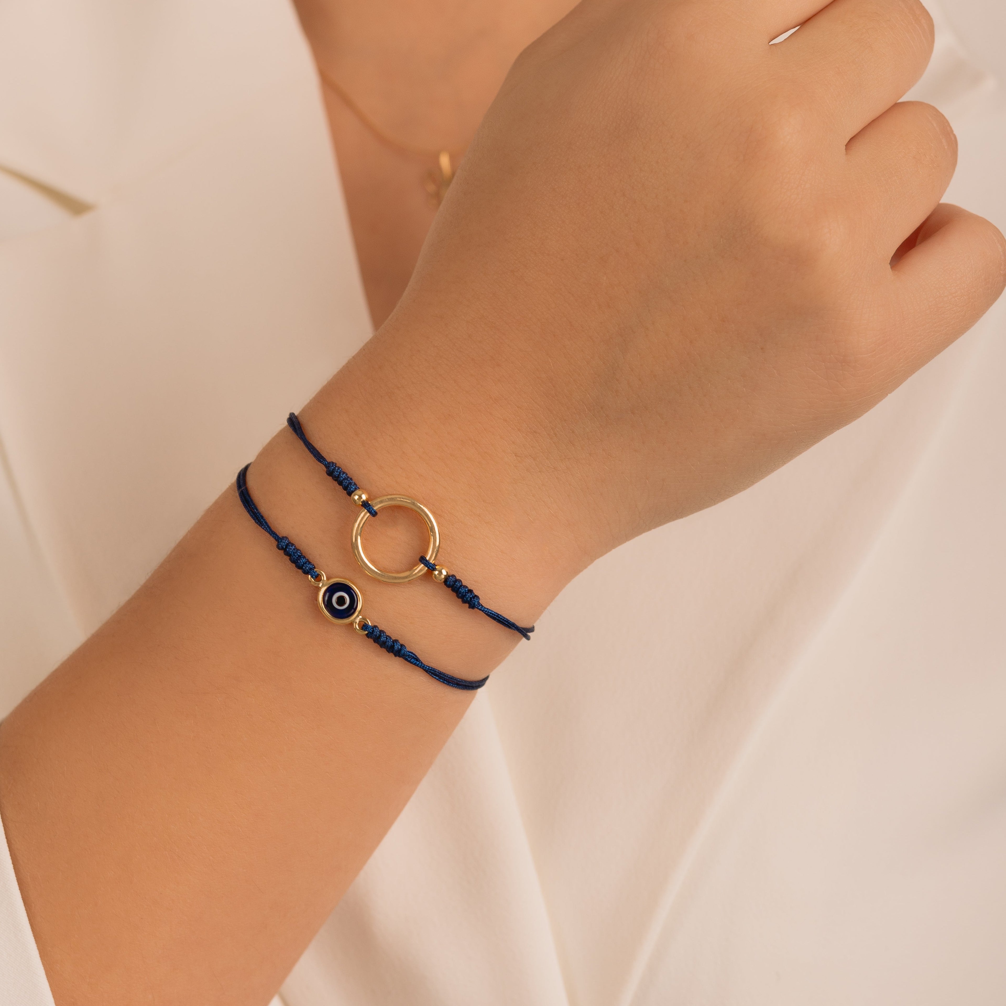 Pulsera lia turca engastada Oro 18k