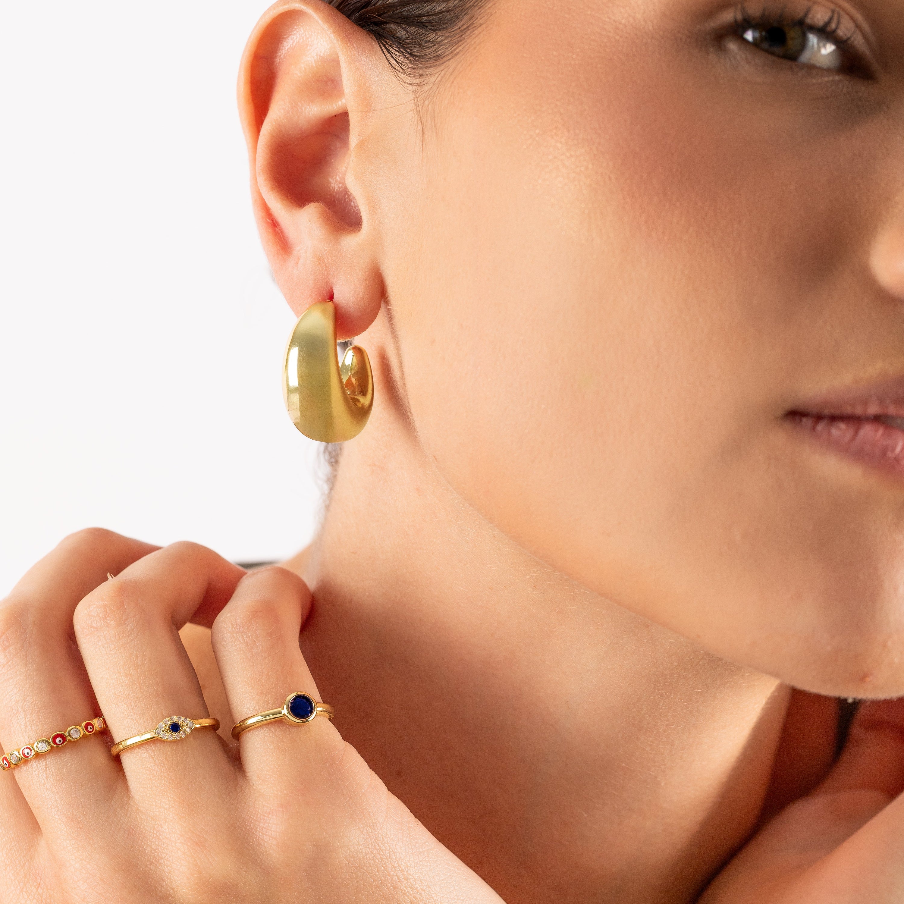 Argollas Luna Glow - AG40034