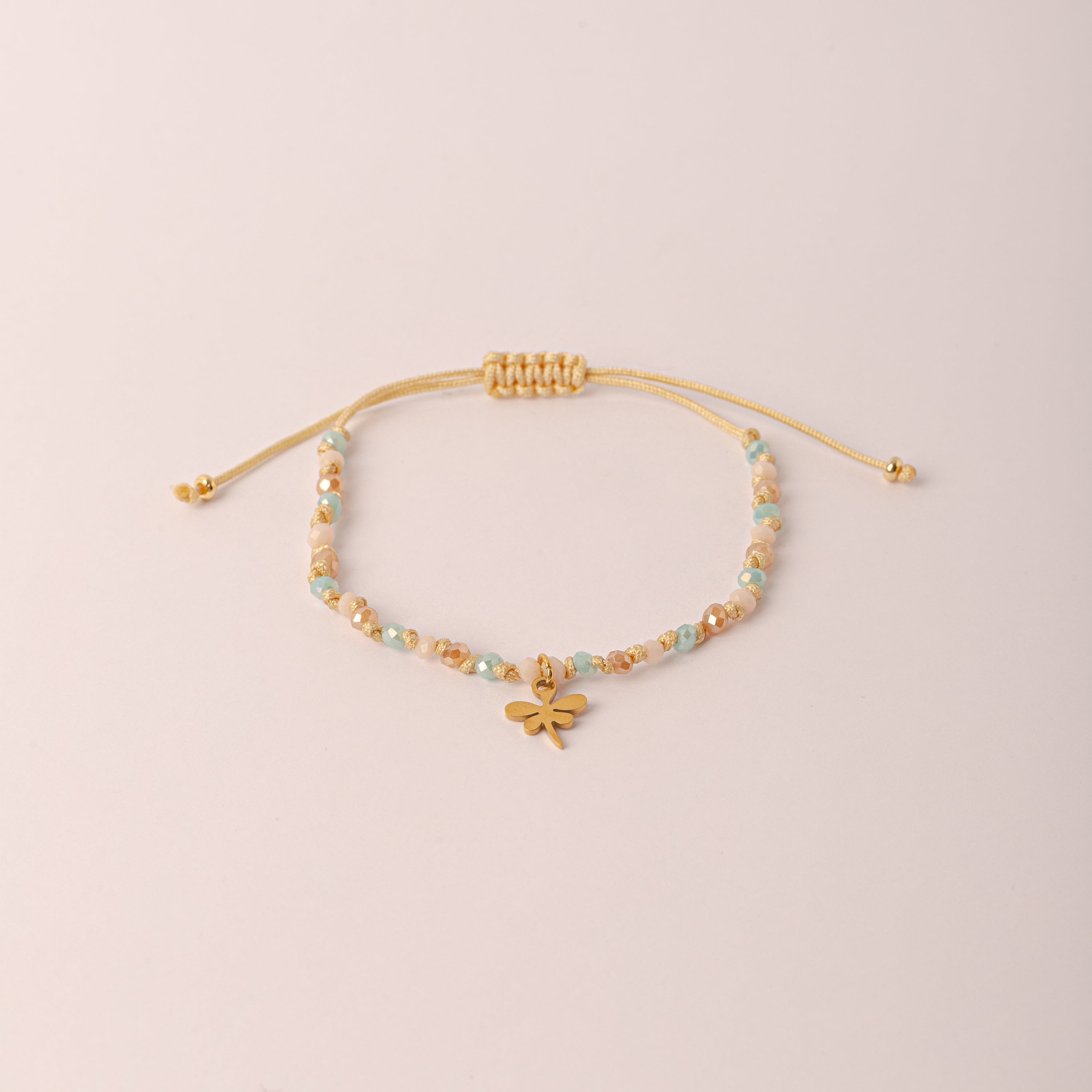 Pulsera Vera Hilo Nudo Libélula
