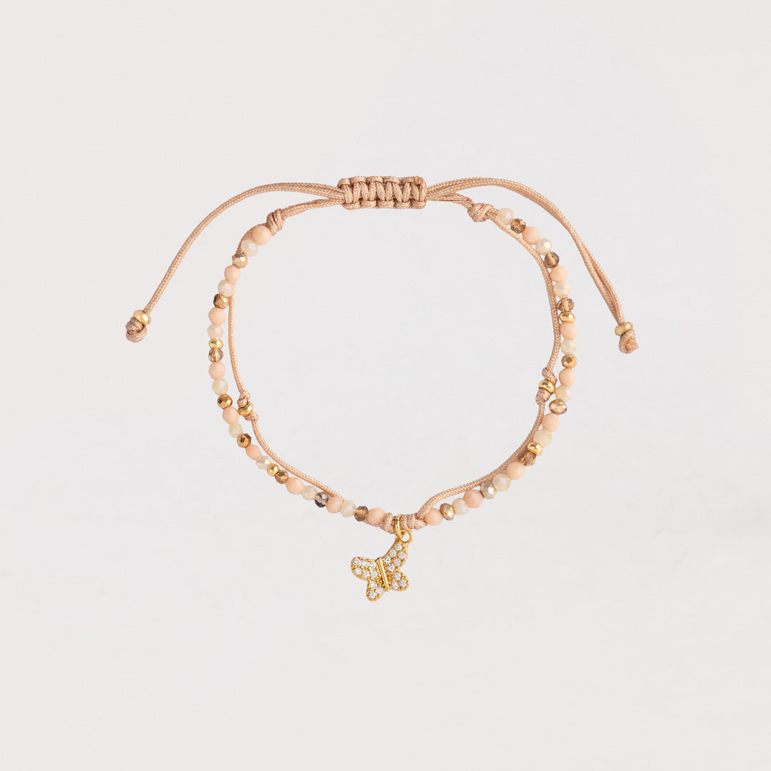 Pulsera Micaela Mariposa Strass