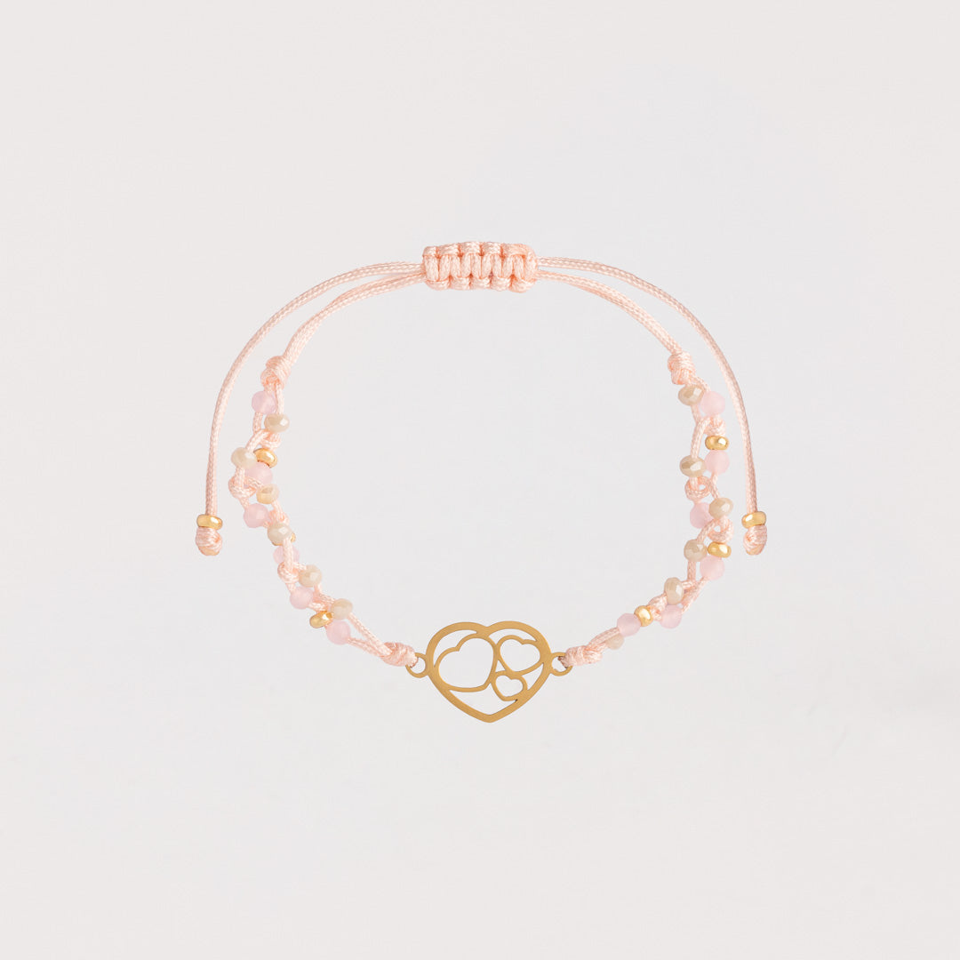 Pulsera Zoe - Multi Corazones