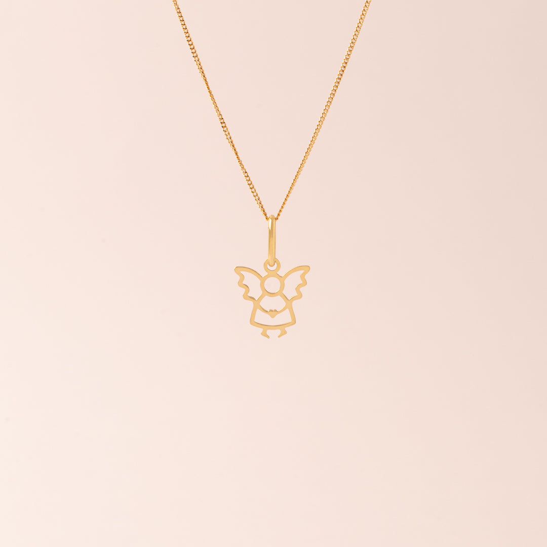 Collar Angelito Oro 18k