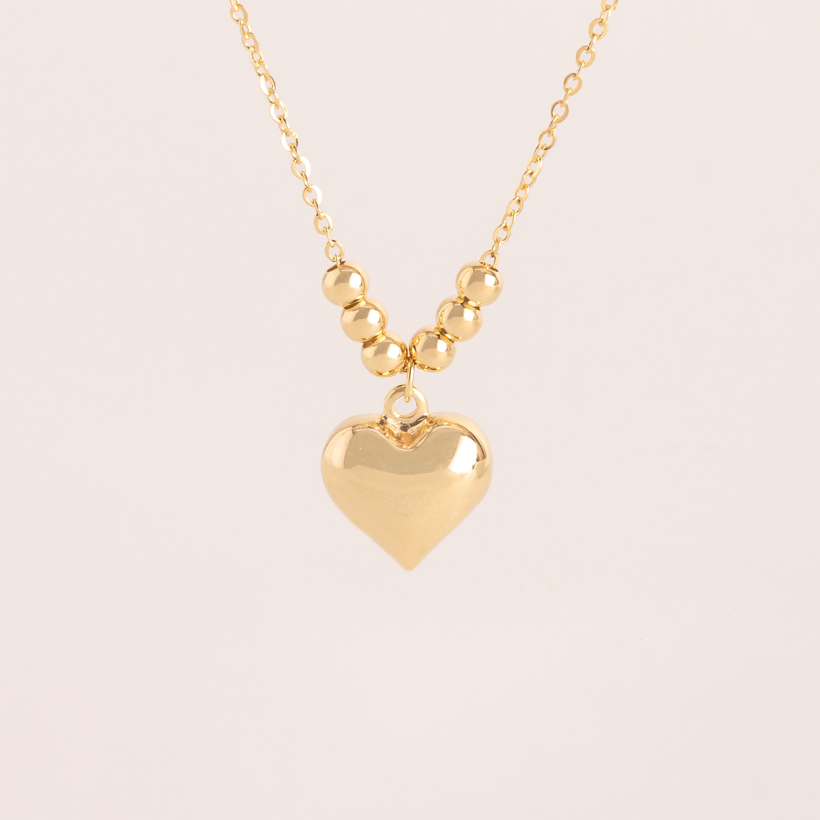 Collar Corazón Bombeado