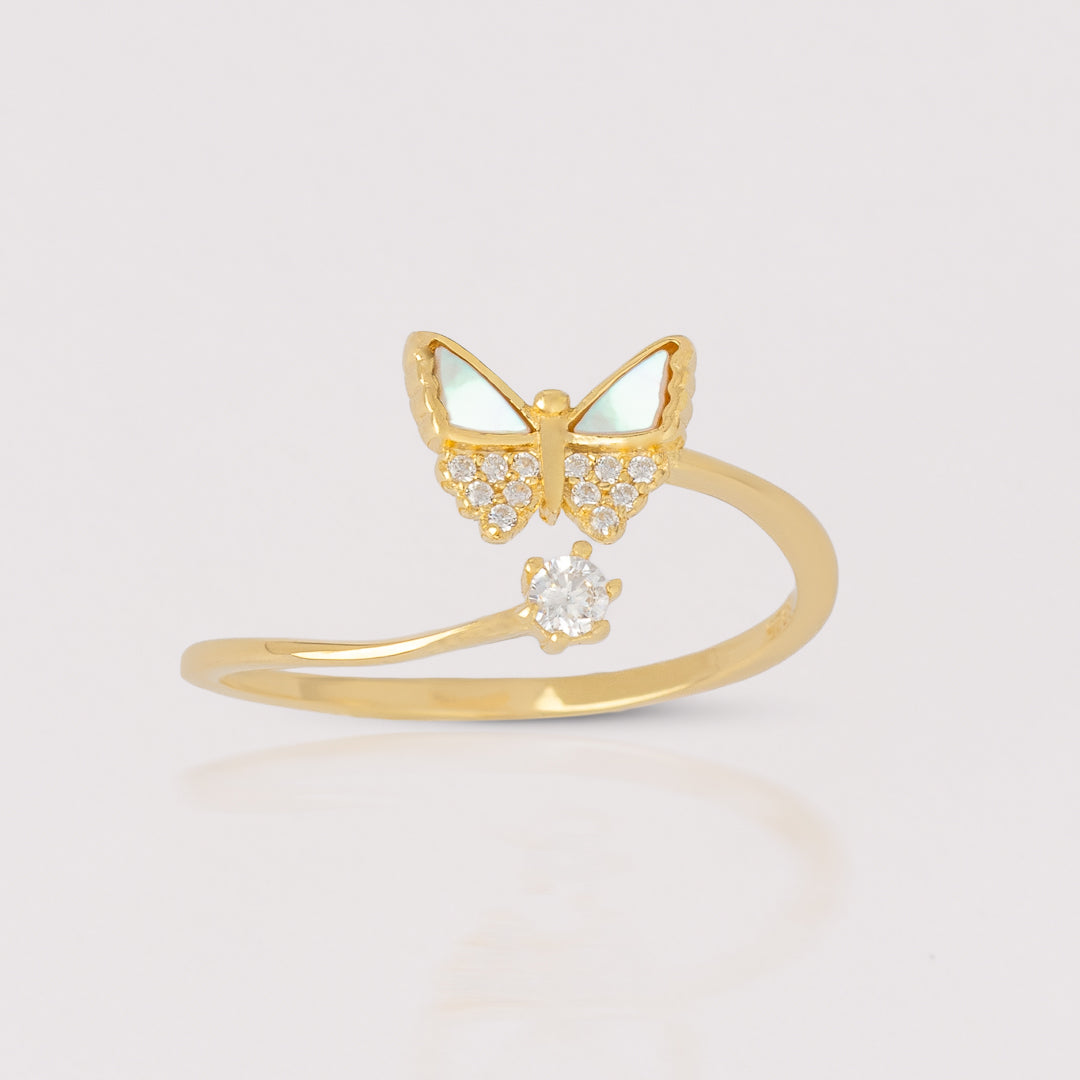 Anillo Mariposa Punto Luz - AN30005