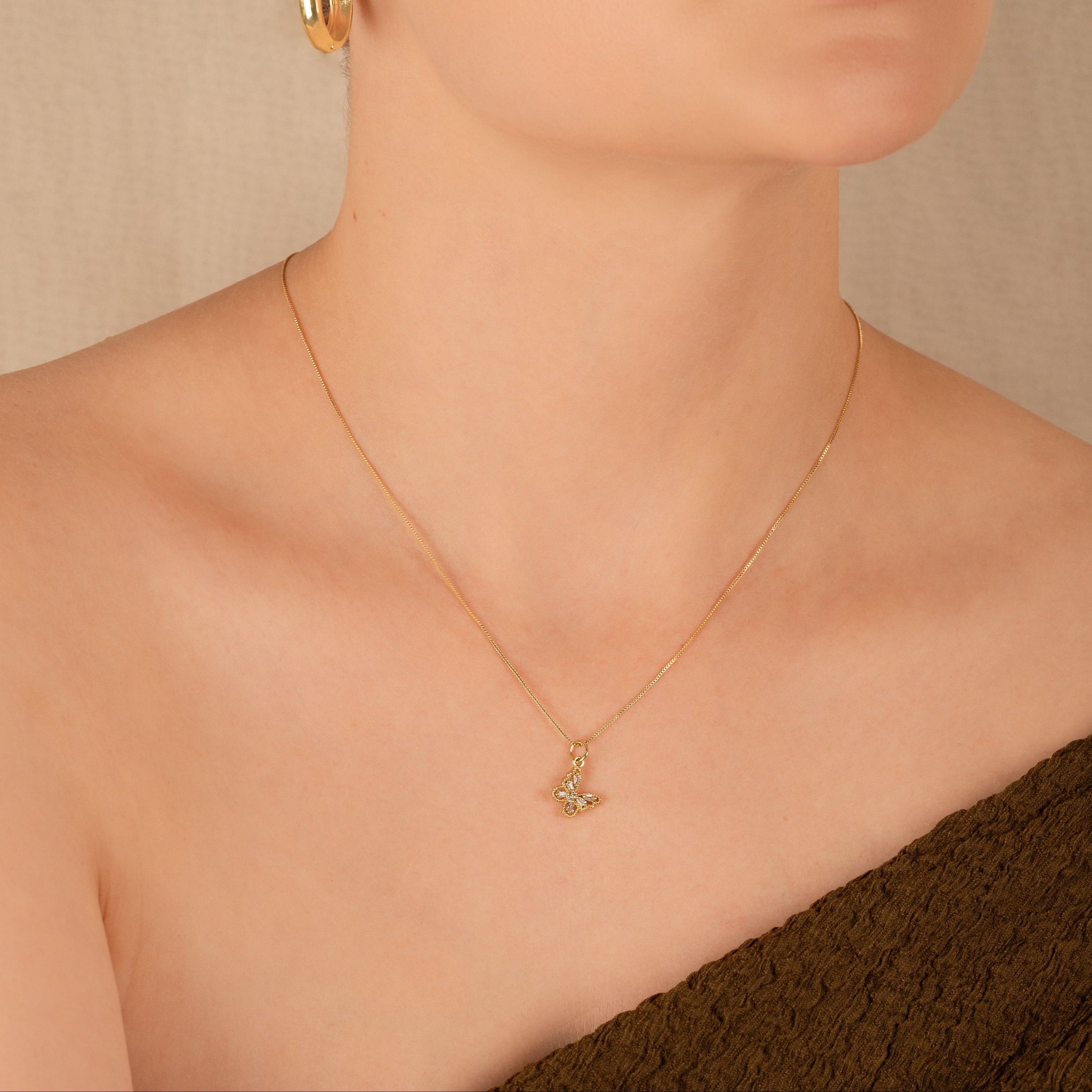 Collar Butterfly Glow - CO40010