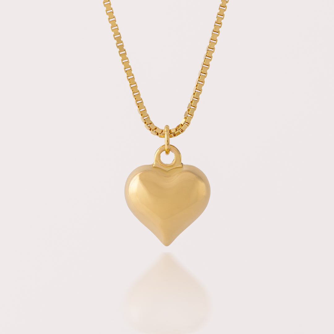 Collar Corazón Bombeado - C030032