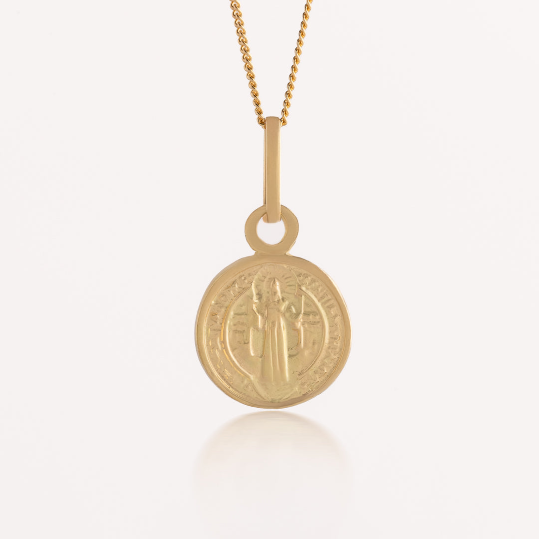 Collar San Benito Oro 18k