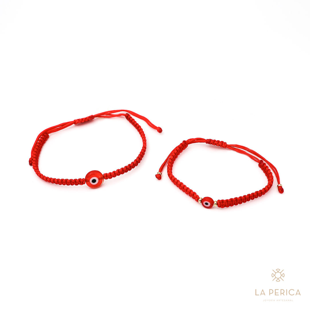 Pack x 2 Pulseras Catalinas Turcas Para El & Ella