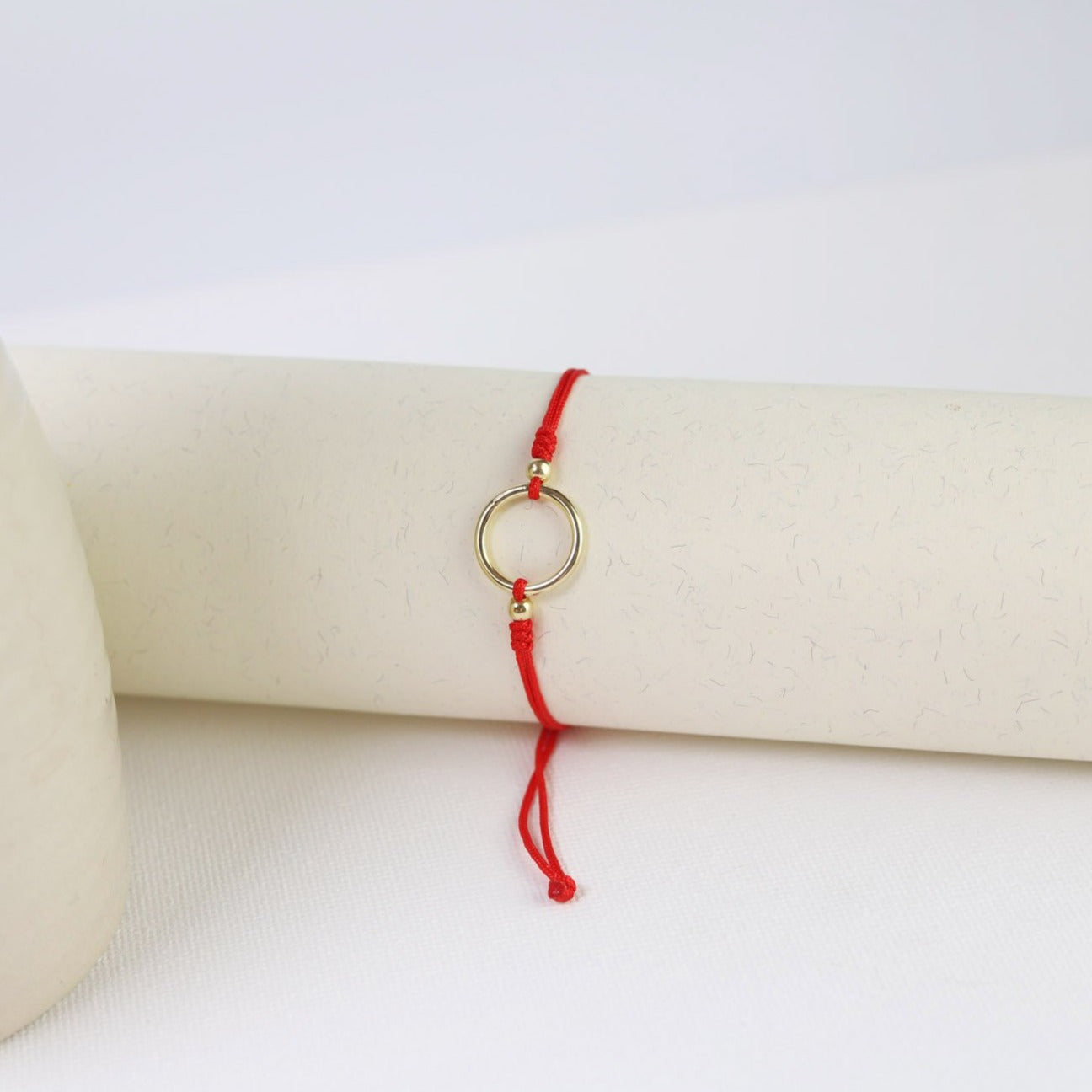 Pulsera Circulo de la Vida Mediano Oro 18k