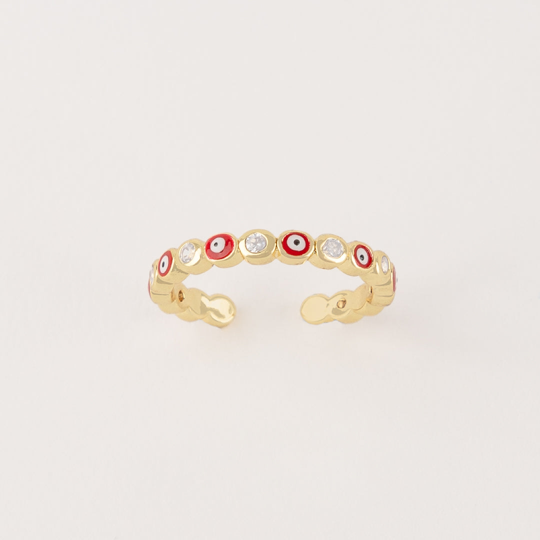 Anillo Cintillo Ojo Turco - AN40011