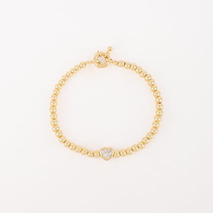 Pulsera Sole Esfera Corazón - PU40002