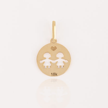 Dije De Niñas Oro 18k (precio no incluye cadena)