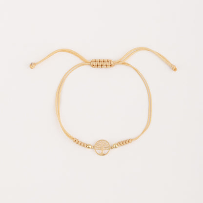 Pulsera Lia Snake Árbol de la abundancia Oro 18k
