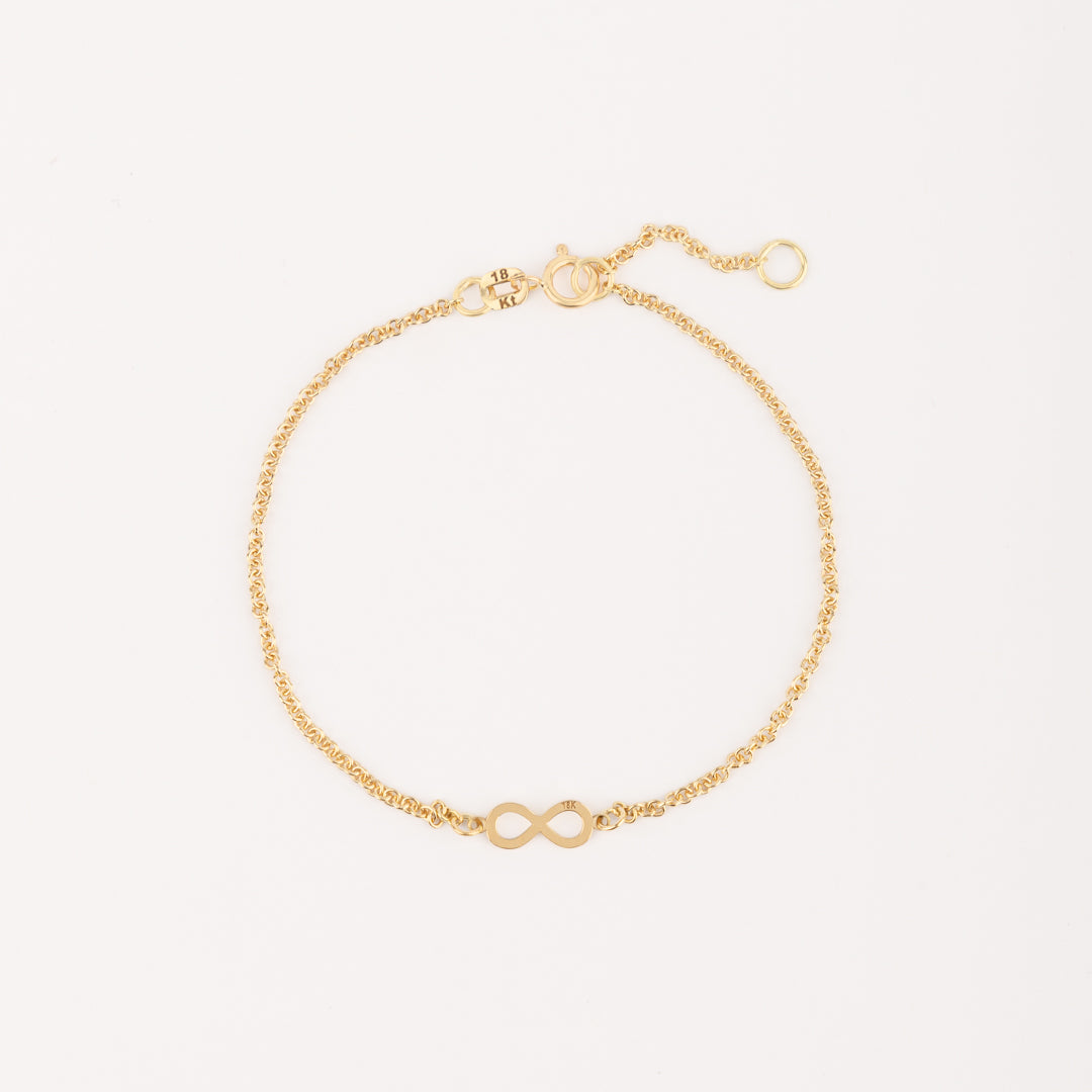 Pulsera Infinito Oro 18k
