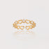 Anillo Cintillo de amor