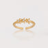 Anillo Cintillo de estrellas