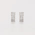 Aretes Semiargolla brillante