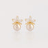 Aretes Escarabajo floral