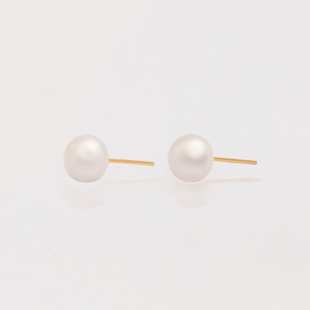 Aretes Perlita grande