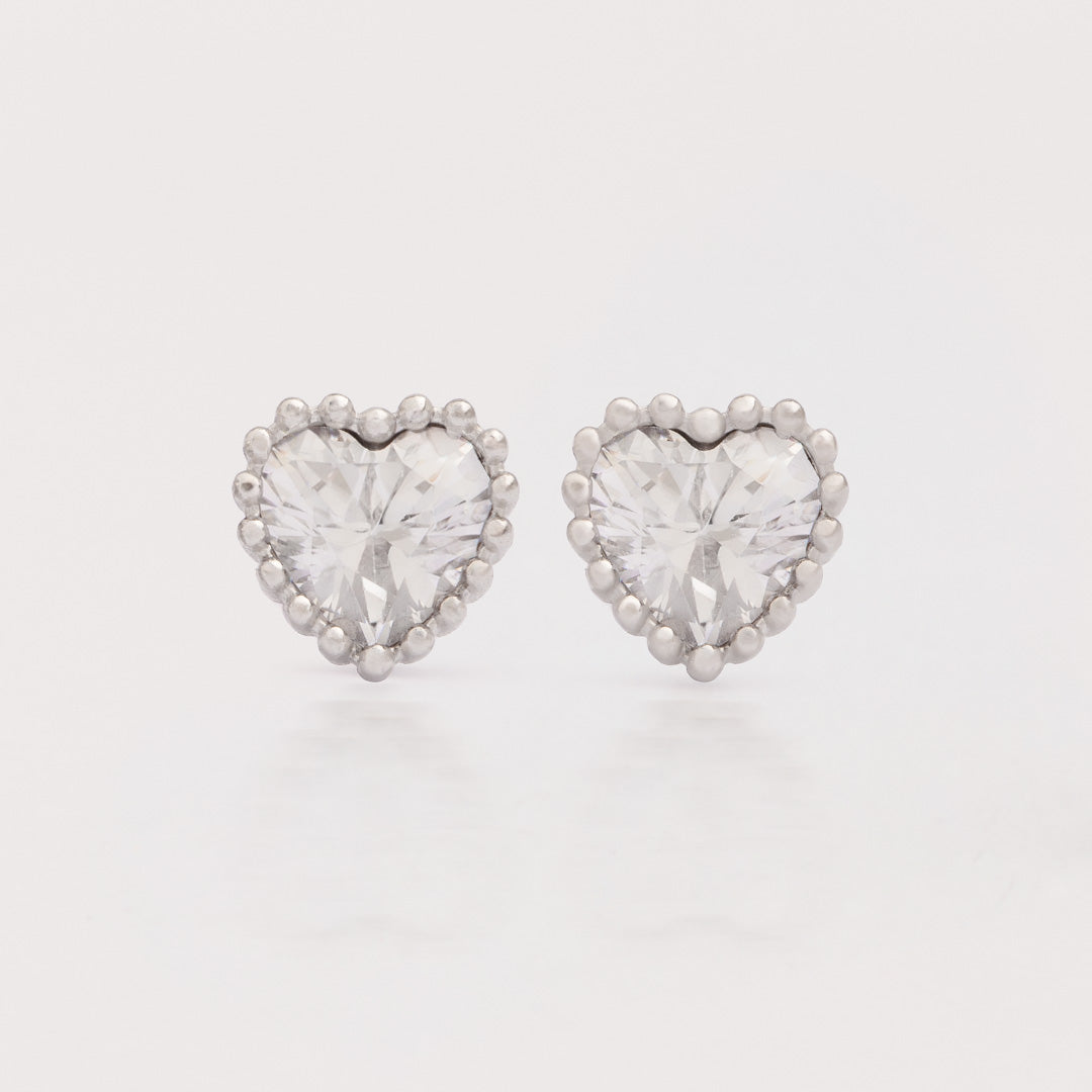 Aretes Corazón de luz