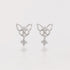 Aretes Mariposa colgante