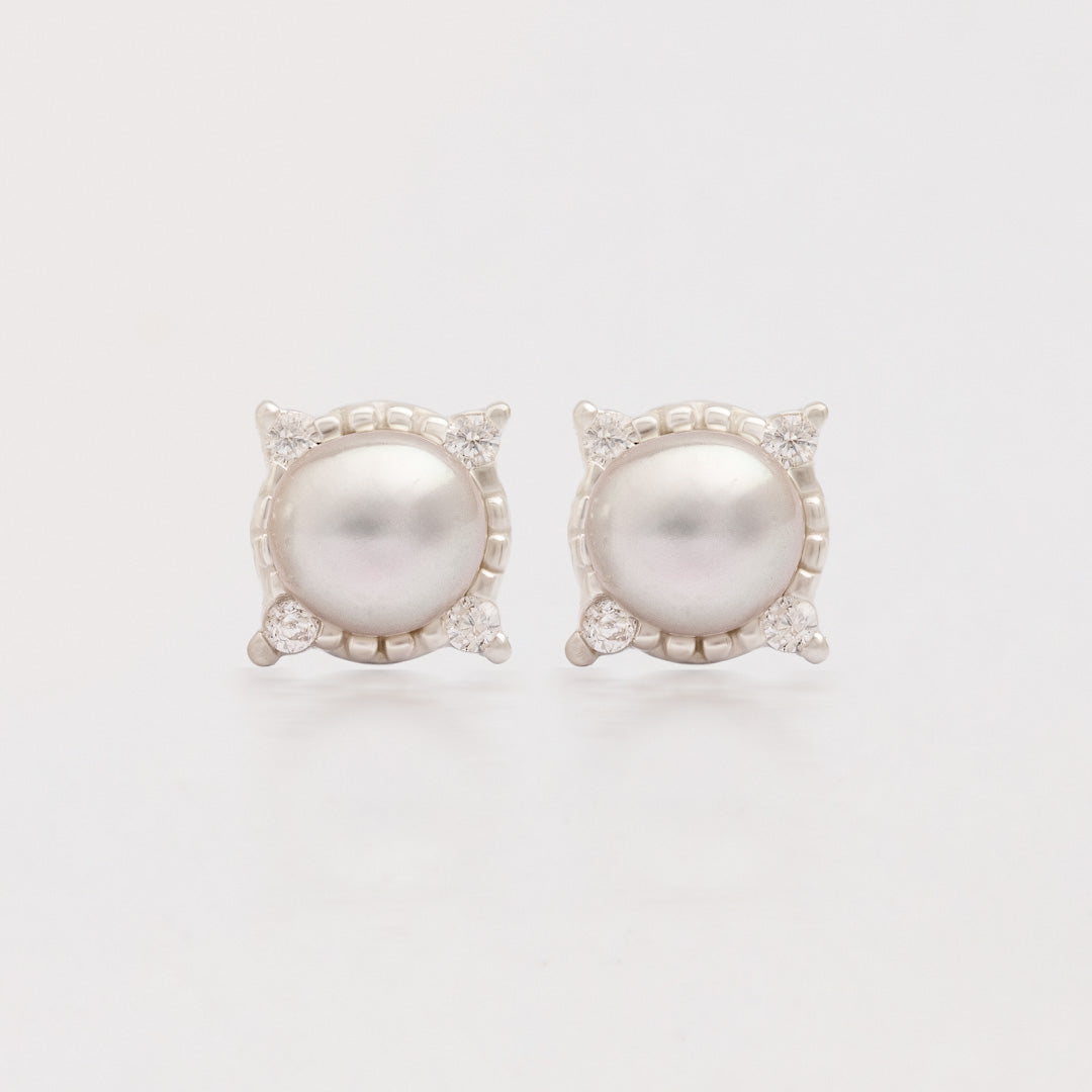 Aretes Perla destello