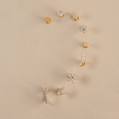 Piercing Flor de Cristal - PI70013