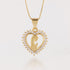 Collar Corazón de maría