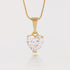 Collar Corazón cristal