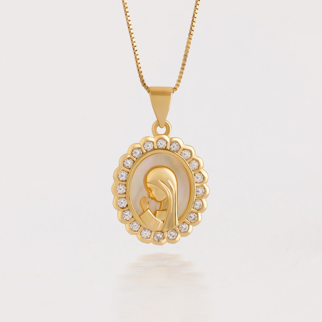 Collar Medalla de fe