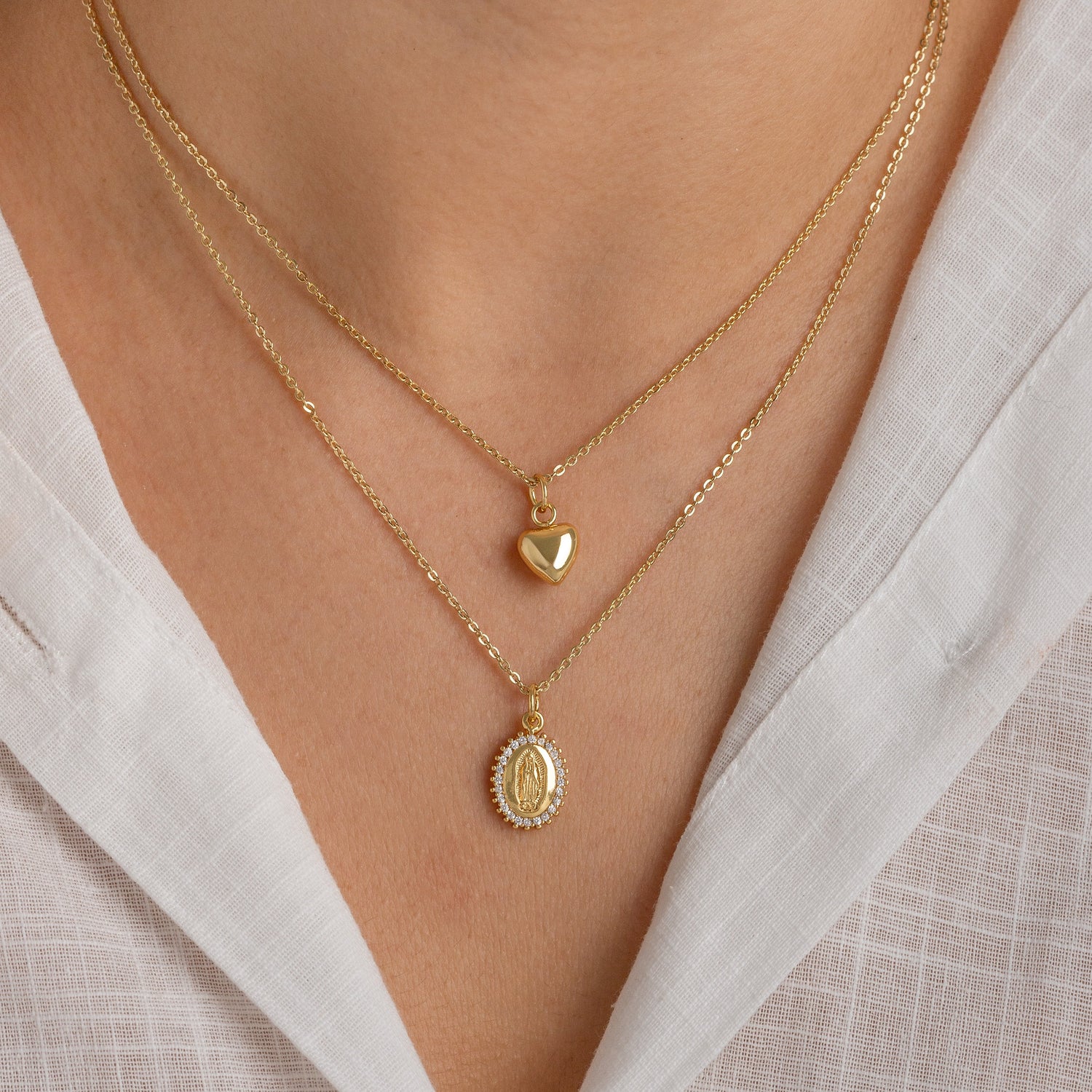 Collar Corazón de Luz