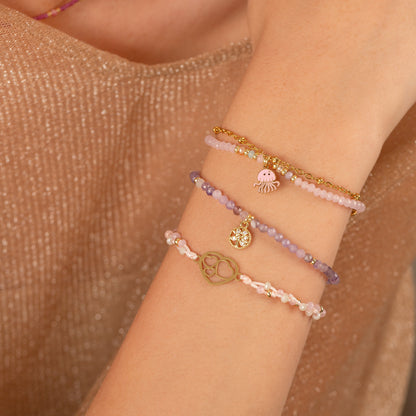 Pulsera Zoe - Multi Corazones