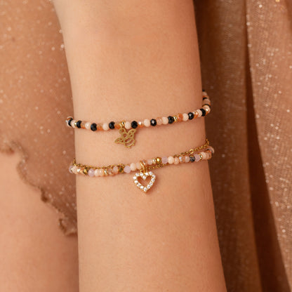 Pulsera Rafaella - Corazón Calado