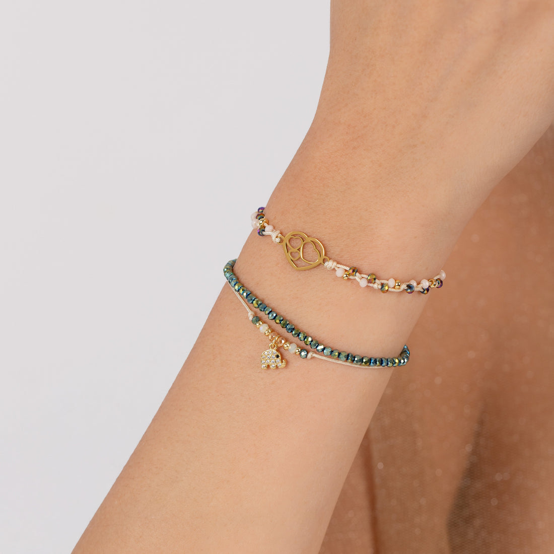 Pulsera Zoe - Corazones
