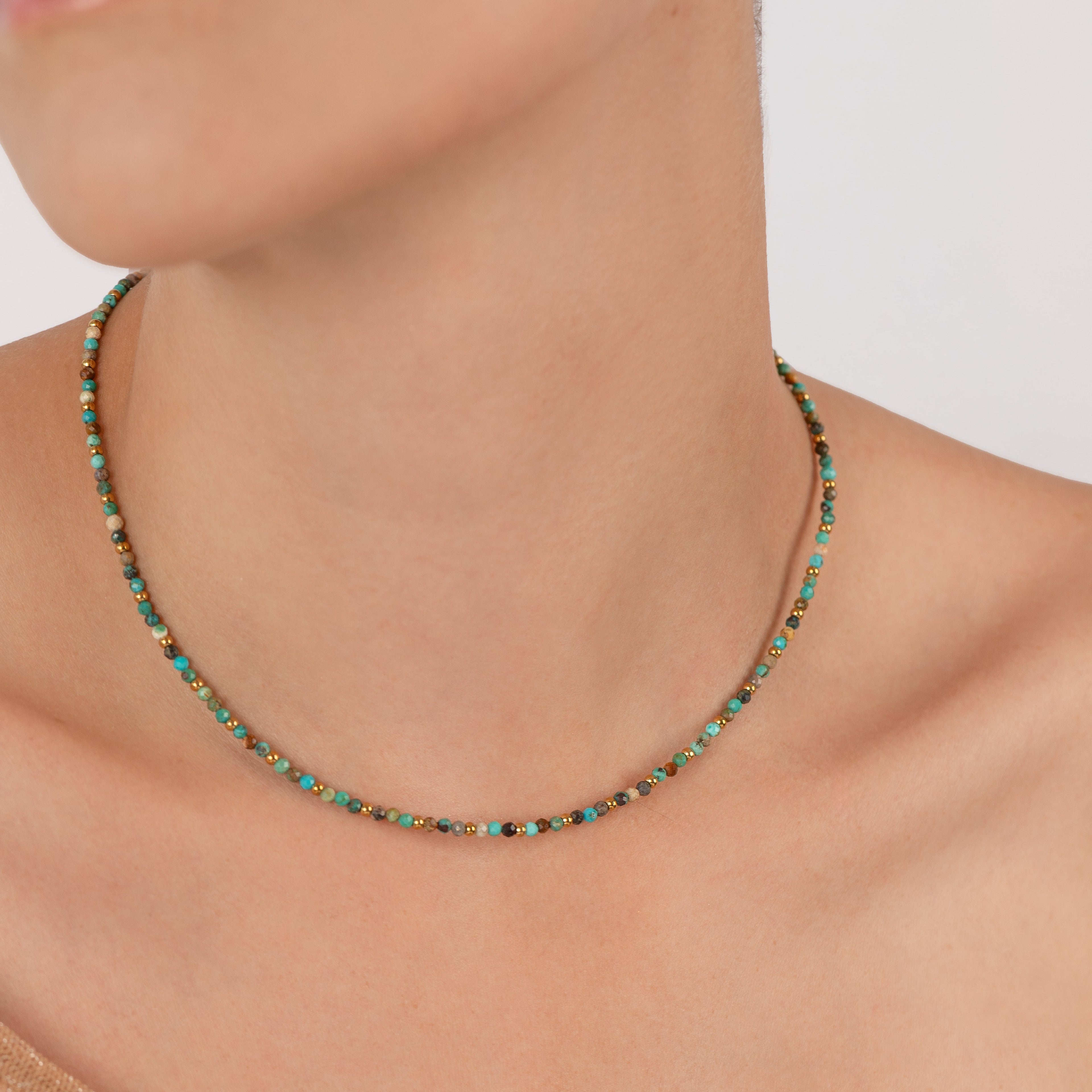Collar Ceci Aqua